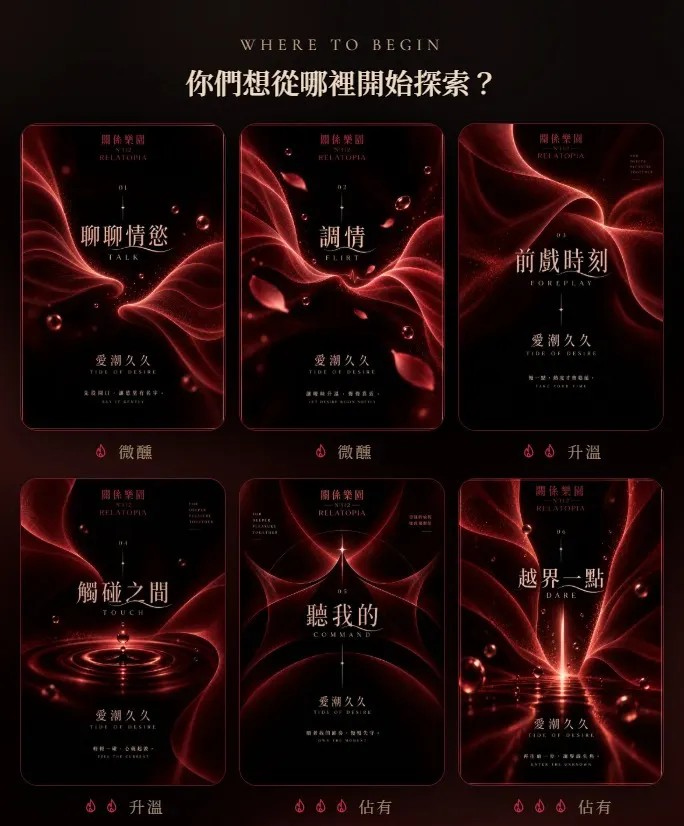 愛潮久久：今晚，想要幾分熱？